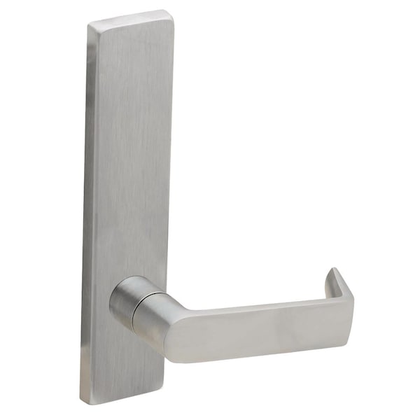 Schlage Grade 1 Full Dummy Trim Mortise Lock, 06 Lever, L Escutcheon, Satin Chrome Finish, Field Reversible L0172 06L 626 - main